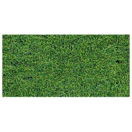 Tapis d'herbe verte épais (6 mm) 40 cm x 24 cm