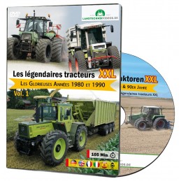 Coffret 2 DVD "Les Légendaires Tracteurs 1980-1990"