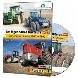 Coffret 2 DVD "Les Légendaires Tracteurs 1980-1990"