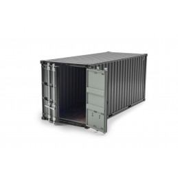 Container 20 pieds Noir