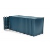 Container 20 pieds Bleu