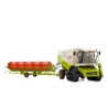 Claas Lexion 460 + C 750 - TerraTrac