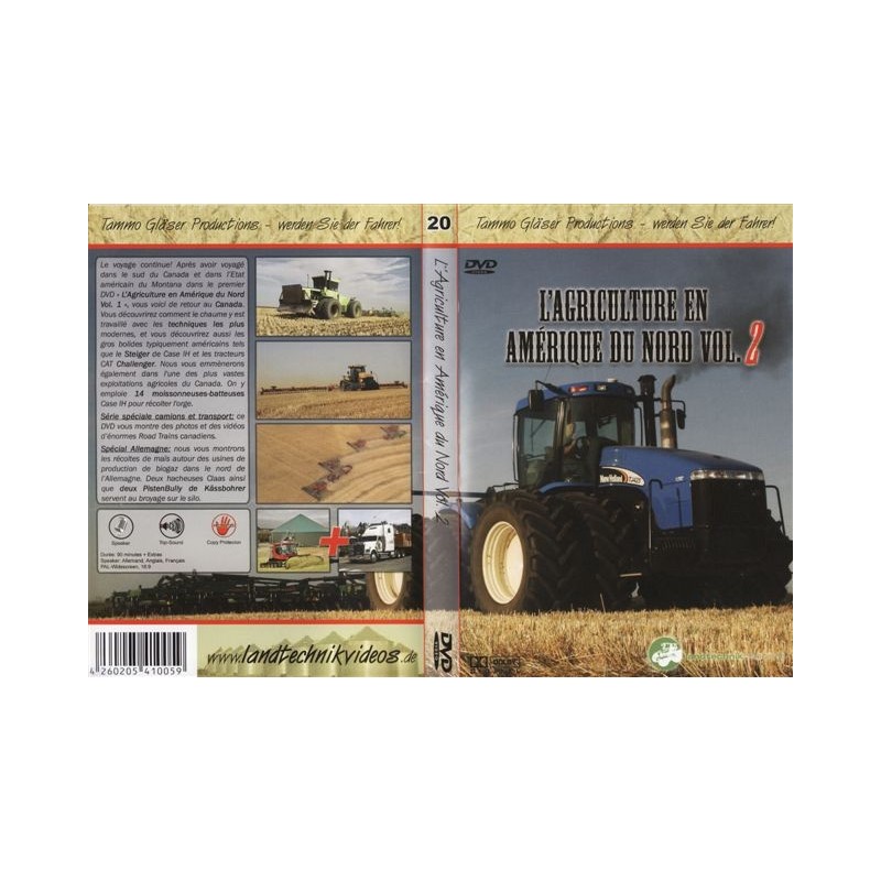 L'agriculture en Amérique du Nord Volume 2