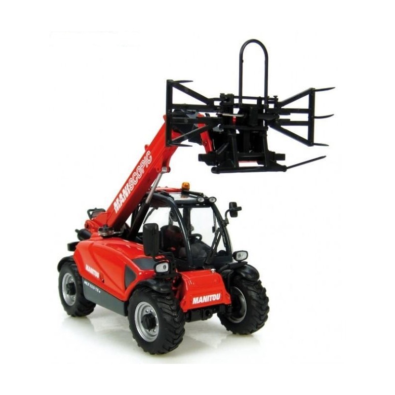 Manitou MLT 625-75 H + pince à balles rondes