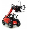 Manitou MLT 625-75 H + pince à balles rondes