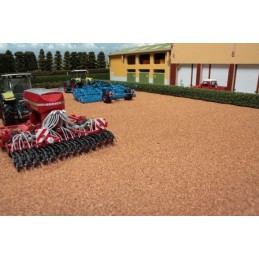 Tapis imitation "terre"
