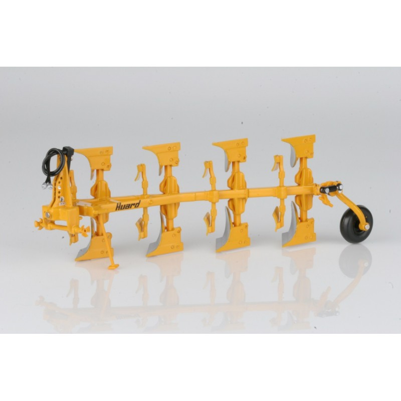 Replicagri REP056 - Charrue HUARD QR65 Au 1/32 - Agriculture Miniature Neuve