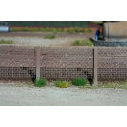 Lot de 104 touffes d'herbes vertes foncés / vertes claires