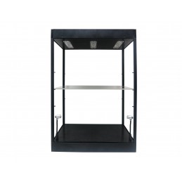 Vitrine double avec éclairage
