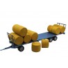 Plateau 6 roues Maupu "Jaune" + Palox PDT
